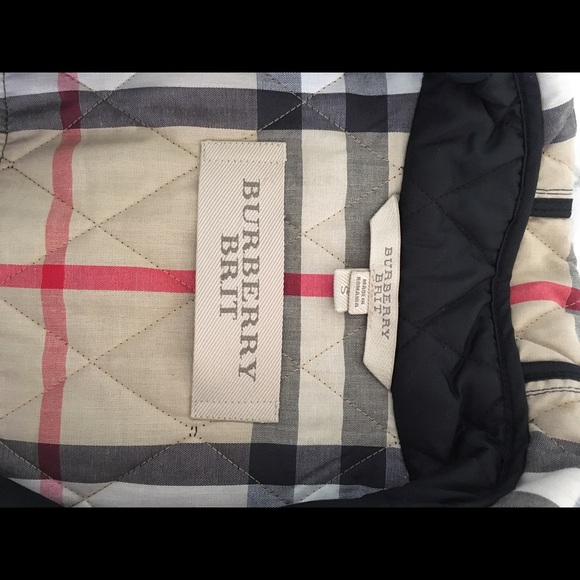 Burberry Brit Quilted Toggle Button Coat with Hood - Picture 2 of 4